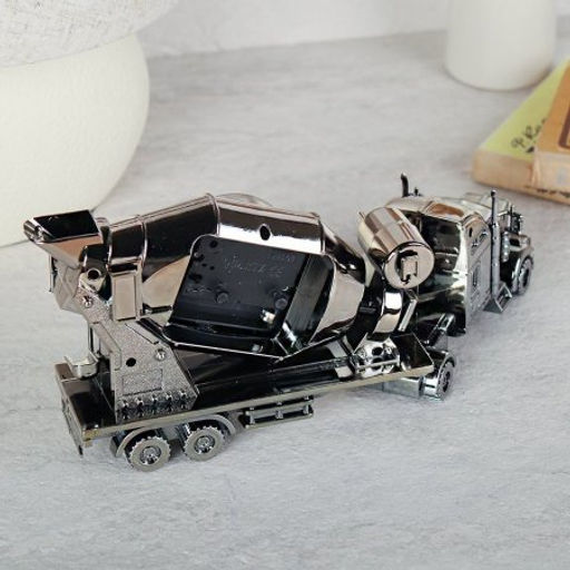 Часы настольные Бетономешалка 30х6х13 см / F534 /уп 72/ - Галеонтрейд фото 5