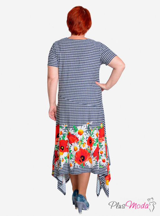 Платье Модель №75 размеры 50-72 - Plusmoda фото 6