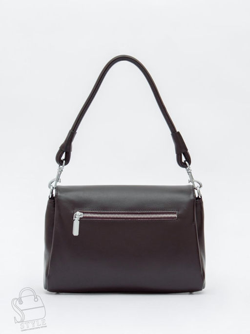 Сумка женская кожаная 0036VG coffee  Vitelli Grassi