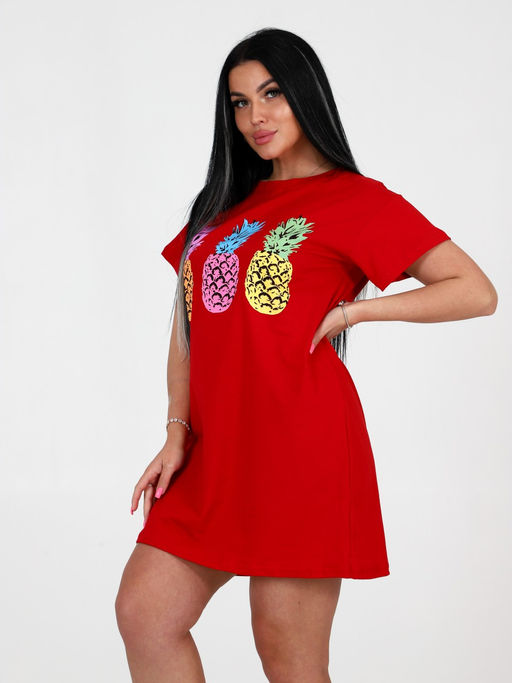 Т-35 ТУНИКА ЖЕНСКАЯ (Красный) - А-дина фото 5