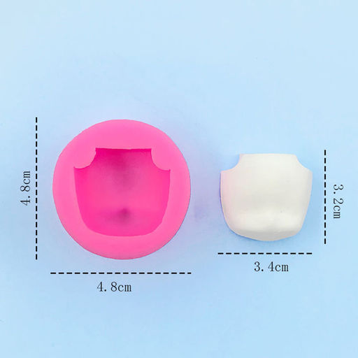 Цена за 2 шт. Молд силиконовый «Силуэт»