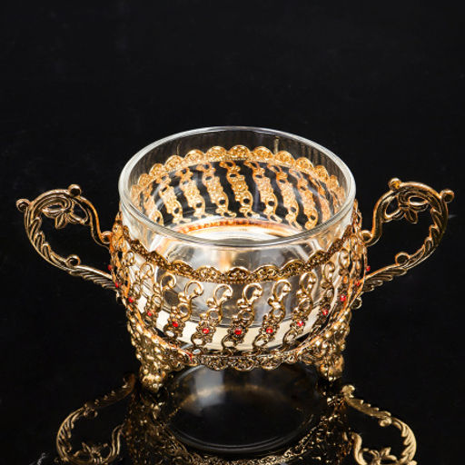 Сахарница 200 мл / 210-1-Gold /уп 48/ - Галеонтрейд фото 7