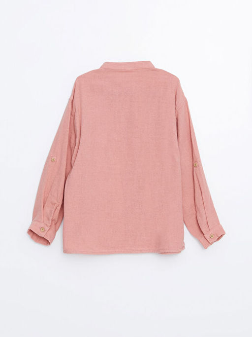 Hakim Yaka Uzun Kollu Basic Erkek Bebek G?mlek - Waikiki фото 3