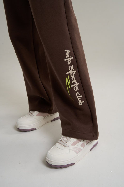 Брюки трикотажные Мокко ANTA SPORTS CLUB Knit Track Pants  фото 8