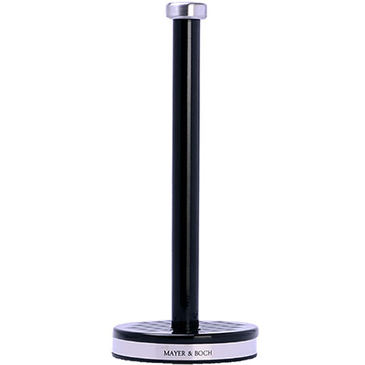 40567 Подставка для бумажных полотенец 13,5х33см нер/ст/жел/пластик MB (х12) - Mayer&boch фото 5