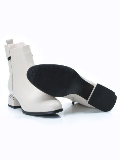 PCM358-2 BEIGE Ботинки демисезонные женские (натуральная кожа, байка) - Фабричный китай фото 14