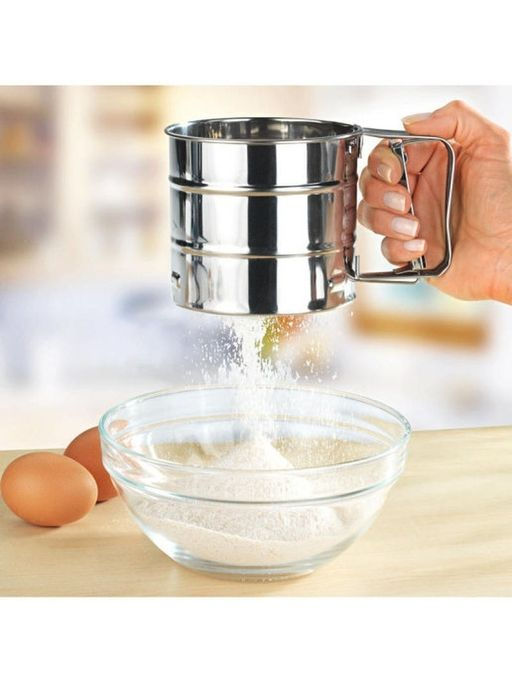 Сито-кружка для просеивания муки FORNATA, 10*9,5 см арт.006640 - Mallony фото 2