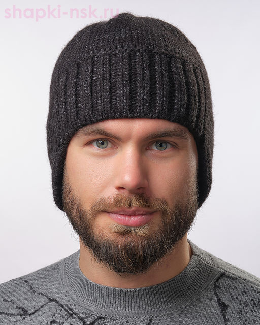 Тизер Ушанка мужская флис (56-58)