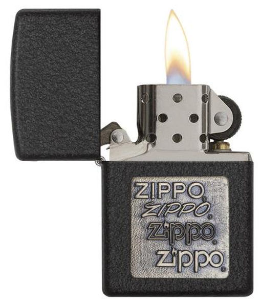 Зажигалка ZIPPO Логотип в золоте | Gold Zippo Logo 362