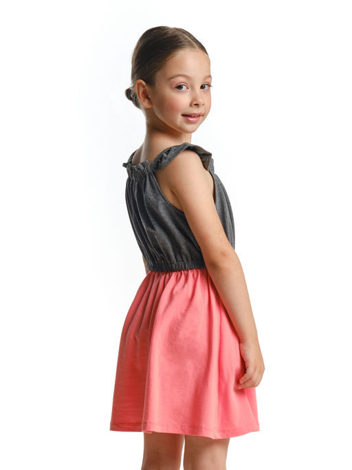 Платье для девочки UD 3448 коралловый - Mini maxi фото 2