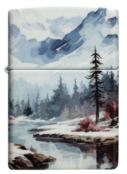 Зажигалка ZIPPO Снежная долина | Frozen Valley 46702