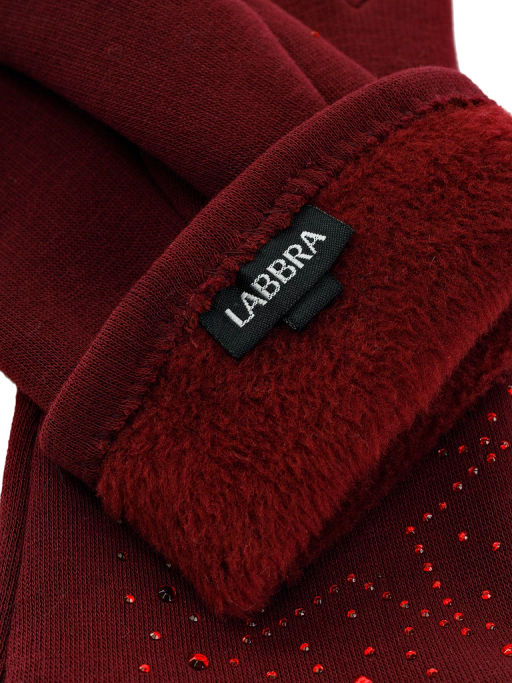 Перчатки жен Labbra LB-PH-87 bordo  фото 3