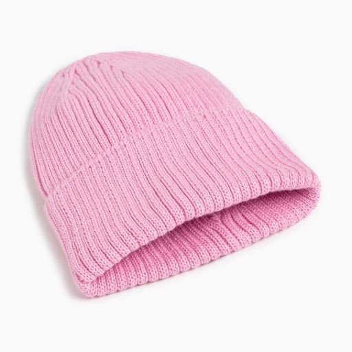 Шапка для девочки KAFTAN, розовая, размер 44-48 (6-12 мес.)