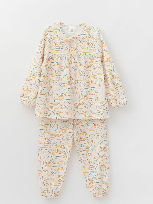 Пижама д/дев из тонкого хлопка, белый - Lesi kids фото 13