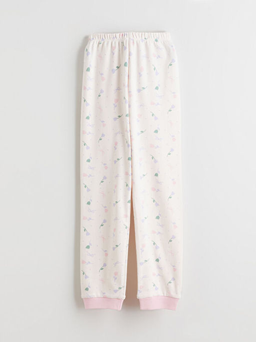 Beli Lastikli K?z ?ocuk Pijama Alt