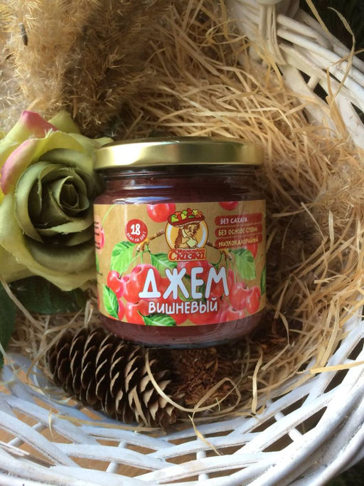 Джем Вишневый 200гр - Мармеладная сказка фото 2