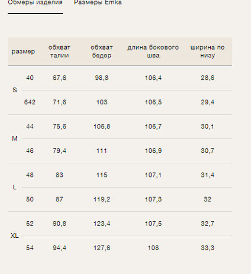 Брюки широкого кроя из экокожи - Emka фото 6