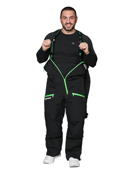 Комбинезон AA-0237 Черный - Snow headquarter фото 7