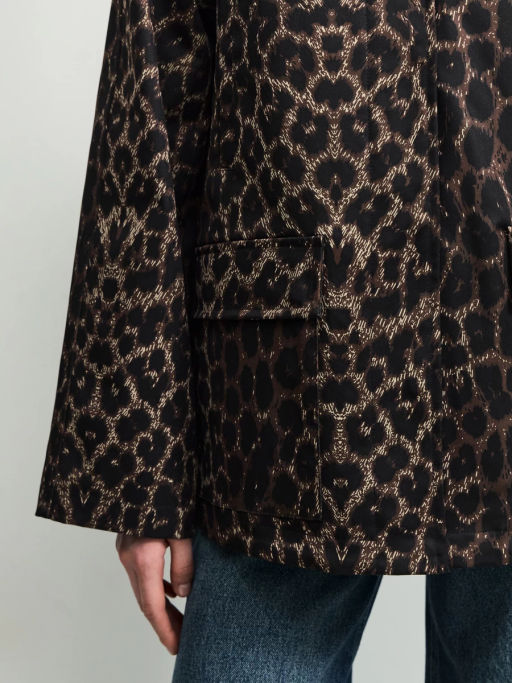 Куртка оверсайз с акцентным воротником ZR2604102209-259 / Zarina  фото 8