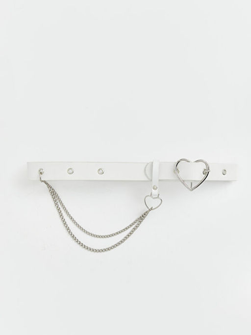 Zincir Detayl? K?z ?ocuk Kemer