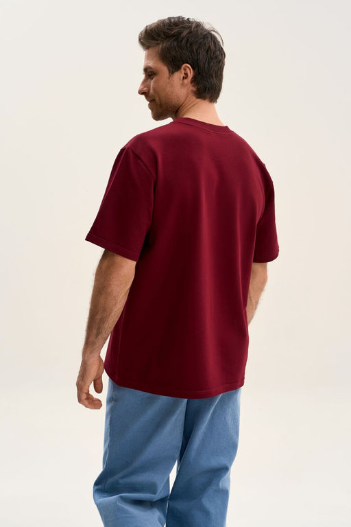 Футболка GO M1001NO/12-01.176-182 вишня фото 2