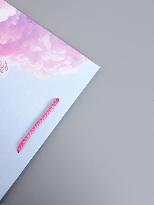 Пакет подарочный ламинированный «Выше облаков», 26×12×32 см