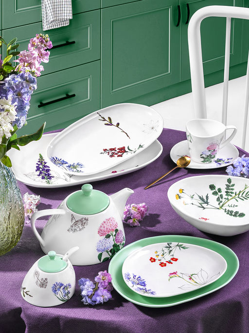 Салатник 20*17,5*6 см 850 мл Ботанический атлас - Elan gallery фото 32