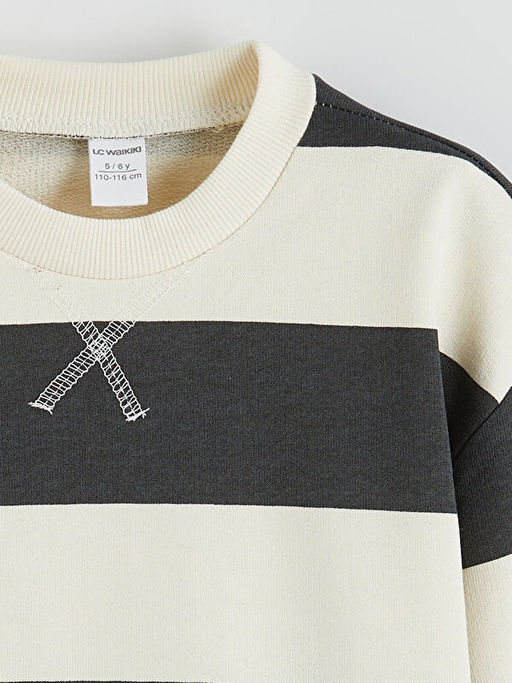 ?izgili Erkek Bebek Sweatshirt