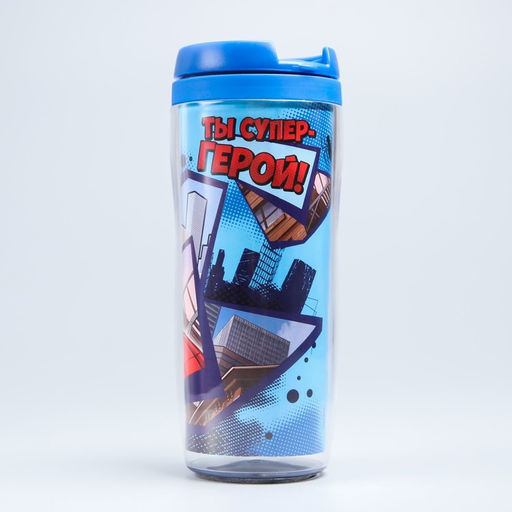 Термостакан «Ты супер-герой!», Человек-паук, 350 мл