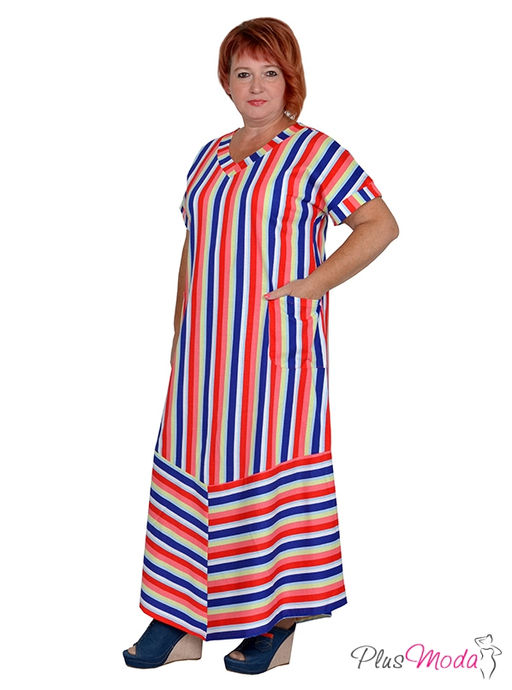 Платье Модель №1333 размеры 44-84 - Plusmoda фото 2