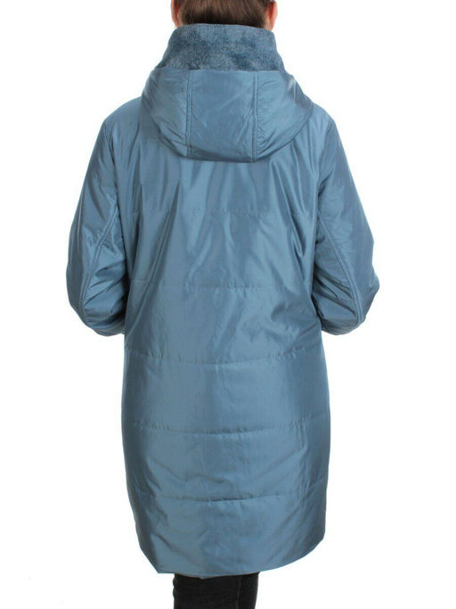 BM-15 GRAY/BLUE Куртка демисезонная женская (100 гр. синтепон) - Fashion фото 5