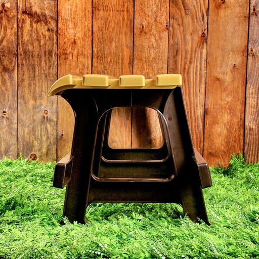 Лавочка садовая «Альтернатива», 120×40×42 см, пластик, МИКС