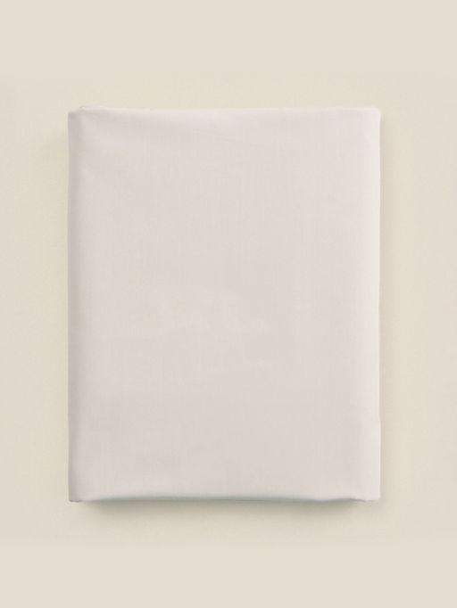 Простыня 1.5 спальная SL Home Percale 300ТС, 160235 см, молочная, хлопок 100% - Sima-land home фото 7