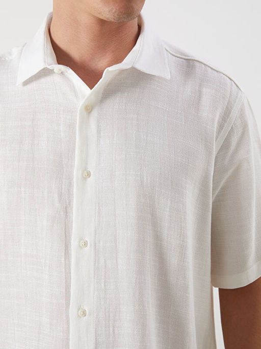 Regular Fit K?sa Kollu Erkek G?mlek