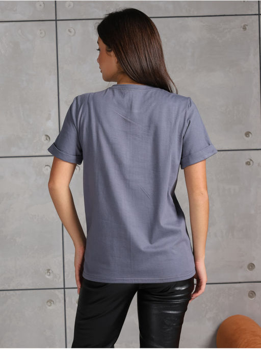 Футболка "Лео" графит