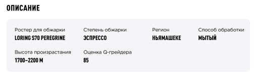 Капсулы Неспрессо Руанда Кигали