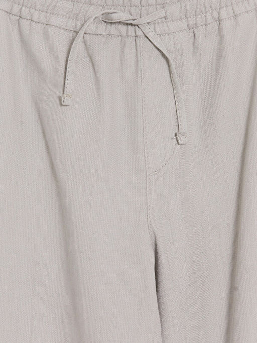 Regular Fit Erkek Keten G?r?n?ml? Pantolon
