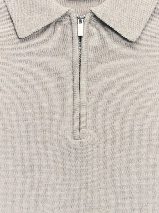 Джемпер поло с молнией / Zarina