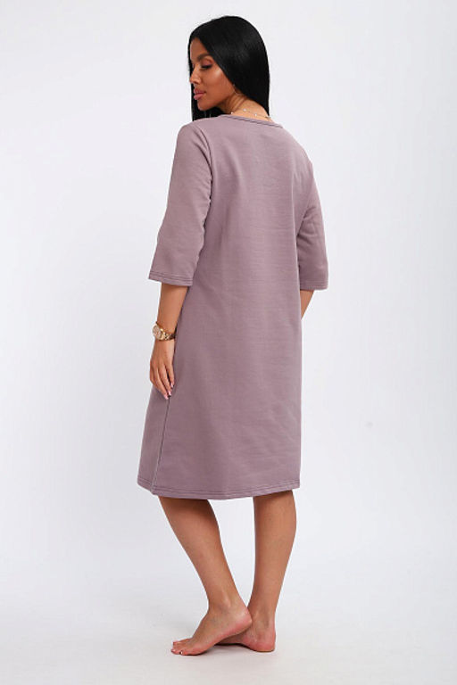 Сорочка теплая, футер с начесом (01035) - Плиона фото 114