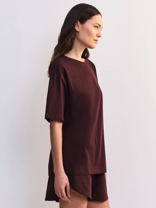 Футболка оверсайз из хлопка ZR2605013413-27 / Zarina