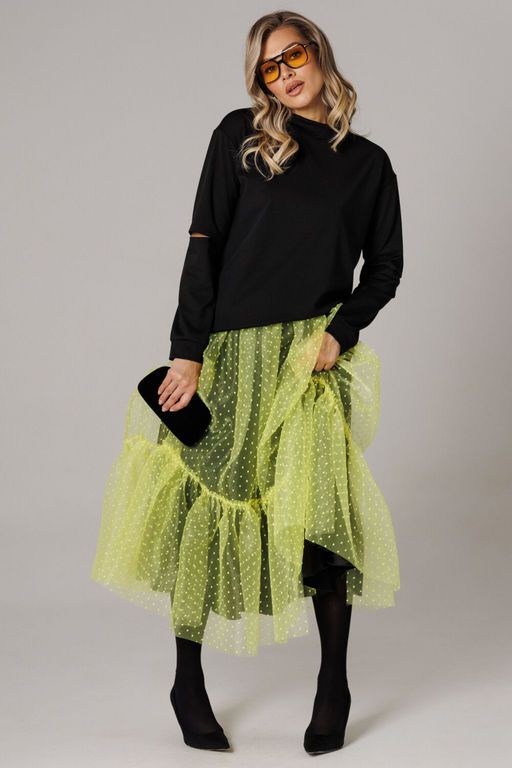 Костюм Anastasia 1298 черный/лимонный фото 4