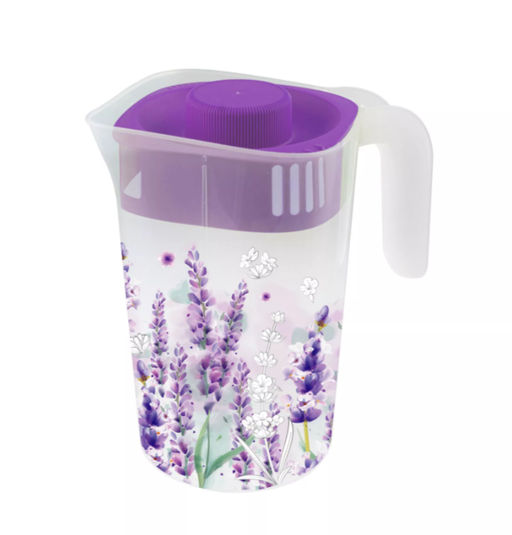 Кувшин 2л с крышкой Lavender - Полимербыт фото 2