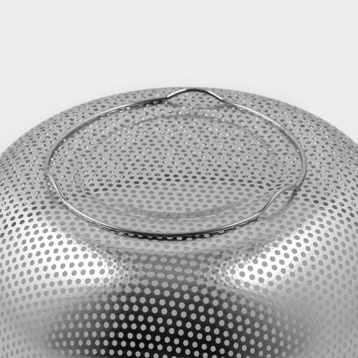 Дуршлаг Доляна «Марко», d=25.5 см, две ручки, нержавеющая сталь