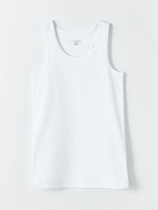 Bisiklet Yaka Basic Erkek ?ocuk Atlet 2li - Waikiki фото 2