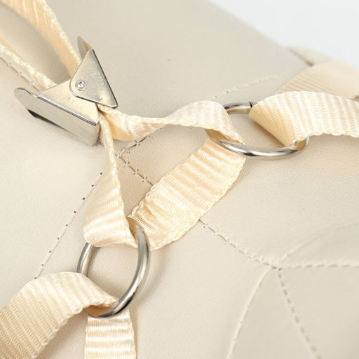 Комплект с мягкой шлейкой Клетки, размер S, поводок, 120 х 1,5 см, ОГ 28-62 см, красный - Пижон фото 8