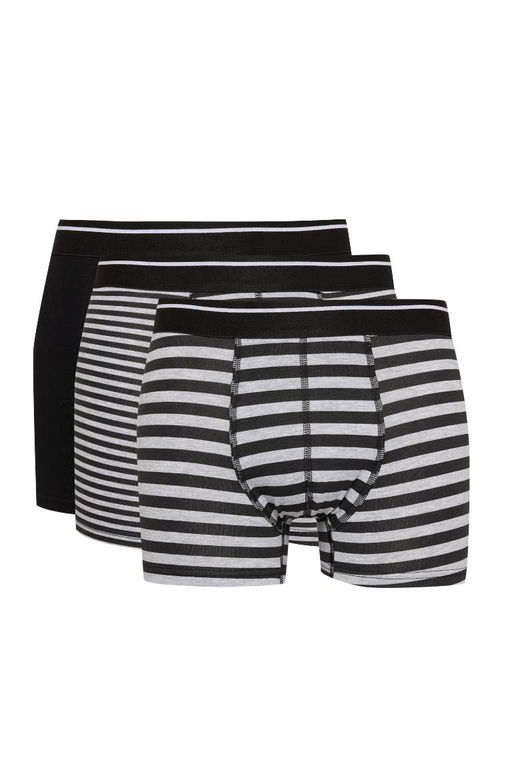 Cizgili 3lu Boxer - Defacto фото 2