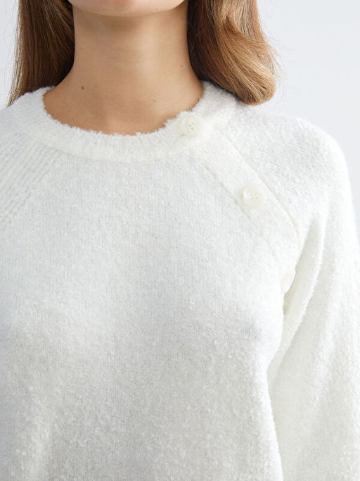 Bisiklet Yaka Kad?n Triko Kazak