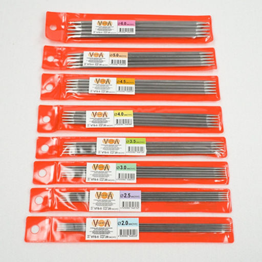 Спицы Visantia 5-ти компл. чулочные VTS-5 сталь d 3.5 мм 20 см 5 шт под никель