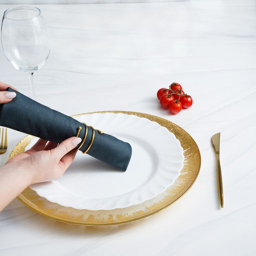 Кольцо для салфеток Спираль, 4,54 см, цвет золотой - Simaland фото 10