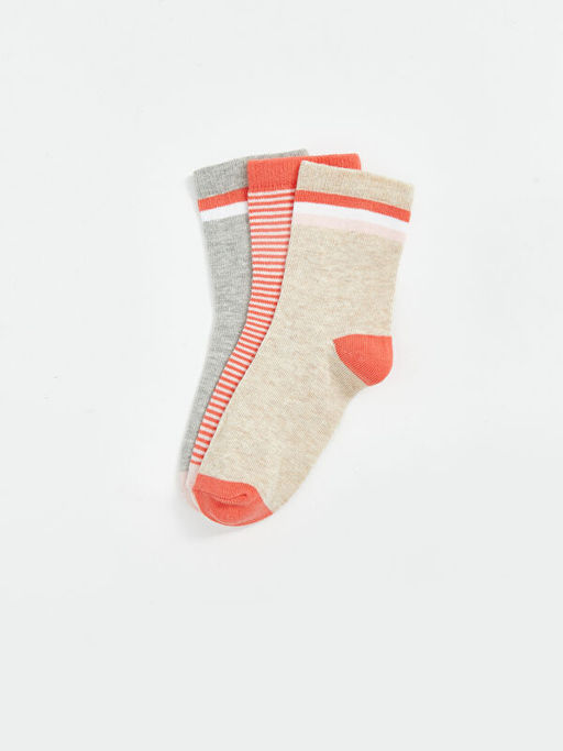 K?z ?ocuk Soket ?orap 3l? - Waikiki фото 2